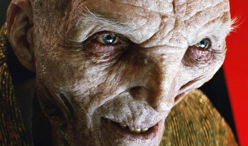 Líder Supremo Snoke Star Wars: Os Últimos Jedi Face