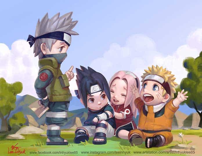 Os mestres do Naruto 03