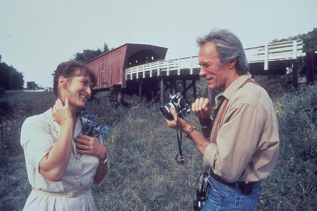 Meryl Streep e Clint Eastwood As Pontes de Madison 1995
