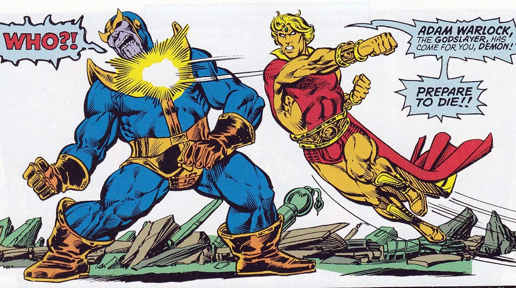 Adam Warlock vs Thanos