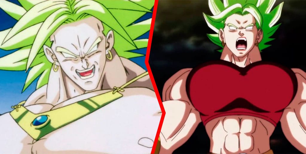 Broly Dragon Ball Z e Kale Dragon Ball Super