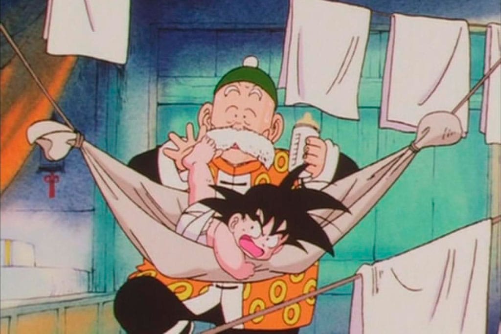 Son Gohan e Goku Dragon Ball Z (1989 - 1996)