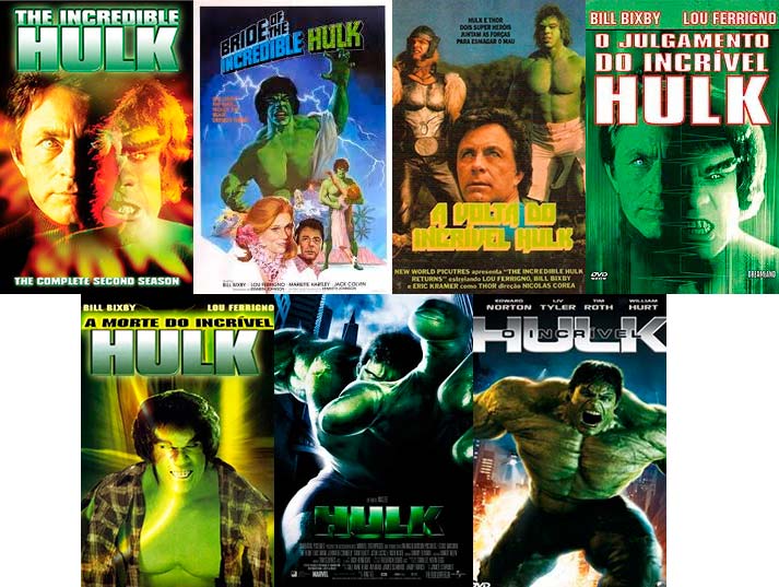 Filmes do Incrível Hulk