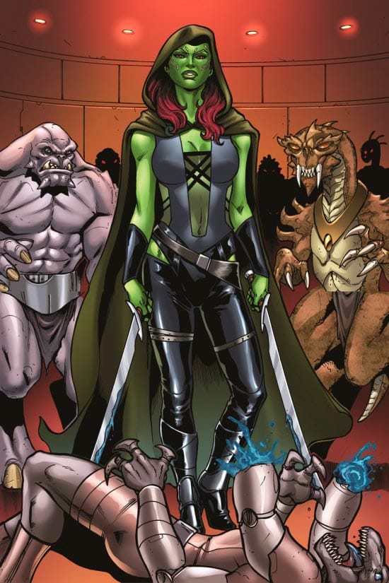 Gamora, filha adotiva de Thanos