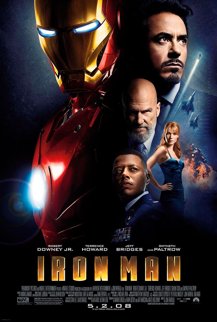 Poster Homem de Ferro (2008)