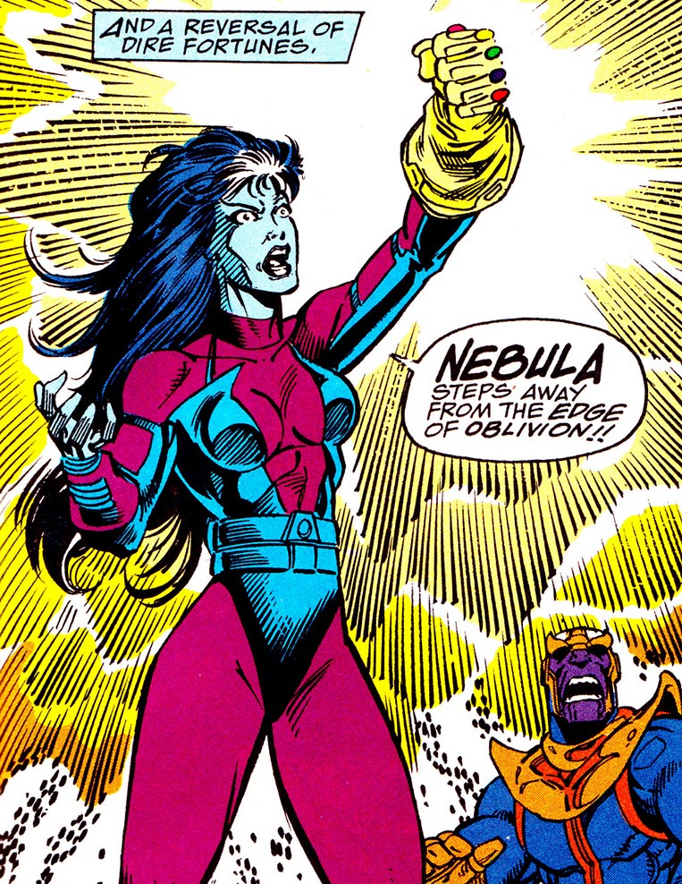 Nebulosa rouba a Manopla do Infinito de Thanos