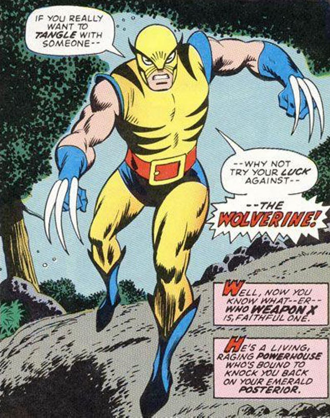 Primeira aparição do Wolverine, Incrível Hulk Vol. 1 #180
