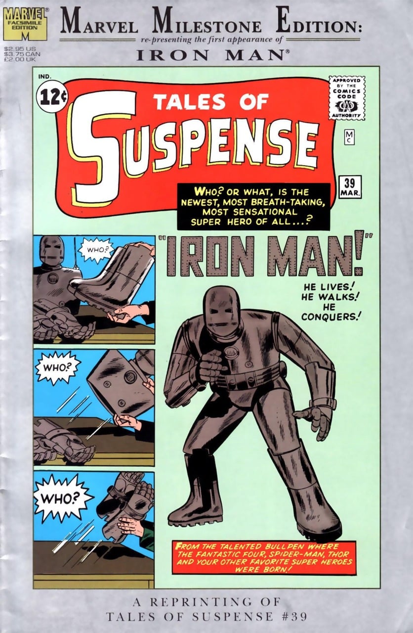 Tales of Suspense #39 - Primeira aparição do Homem de Ferro