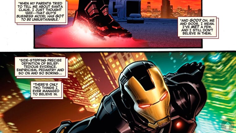 Tony Stark é ateu