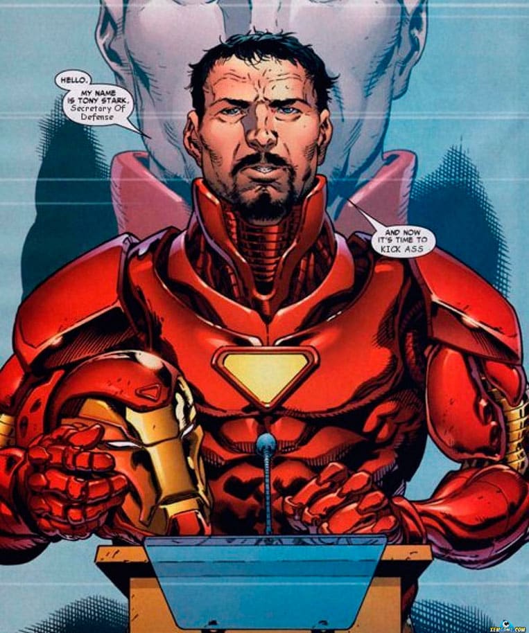 Tony Stark secretário da defesa dos EUA
