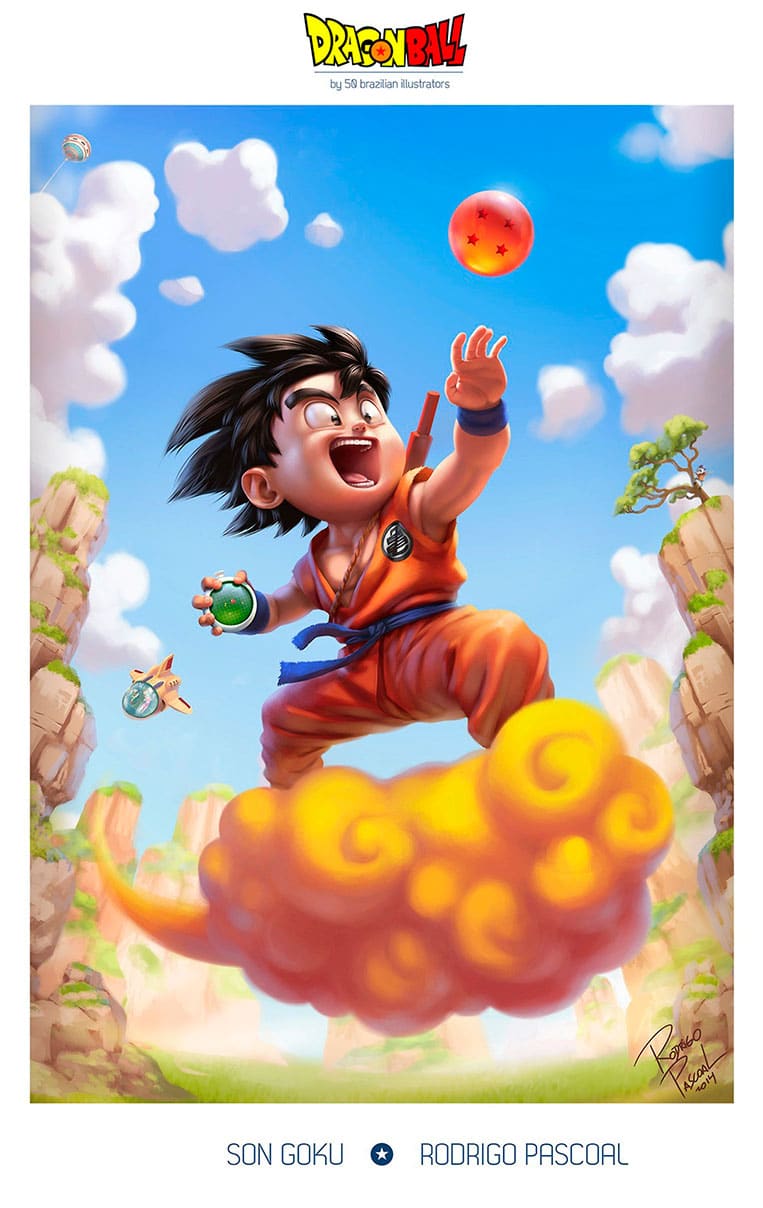 Goku em busca das Esferas do Dragão