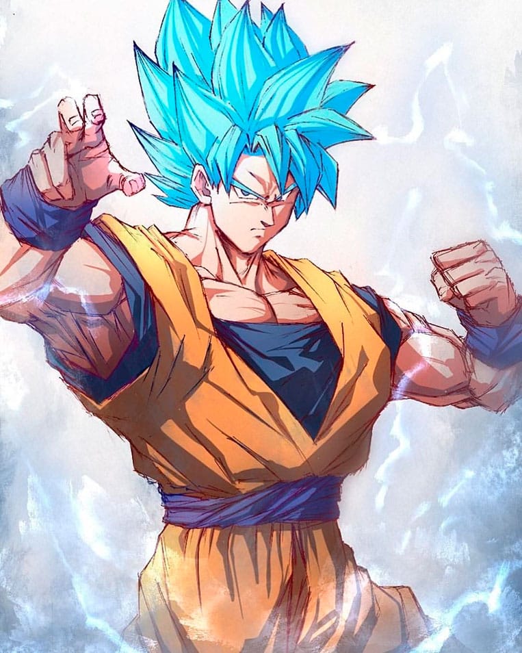 Goku super saiyajin blue 02