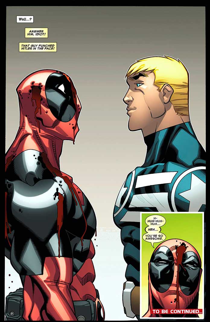 Deadpool e Capitão América