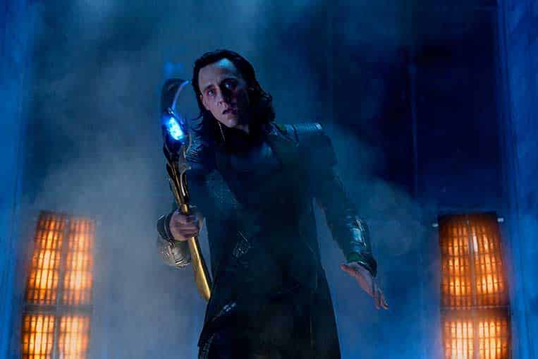 Tom Hiddleston (Loki) Os Vingadores (2012)