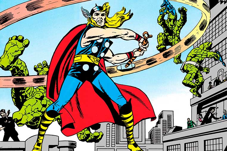 A primeira aparição de Thor nos quadrinhos
