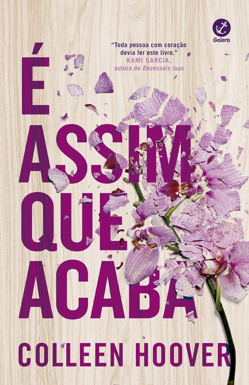 Capa do Livro É assim que Acaba