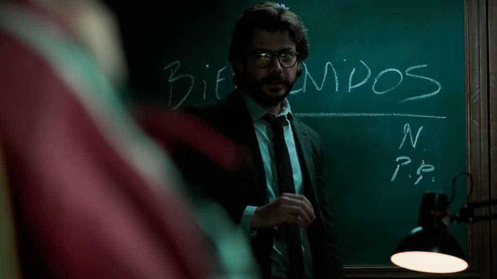 El Professor La Casa de Papel Netflix