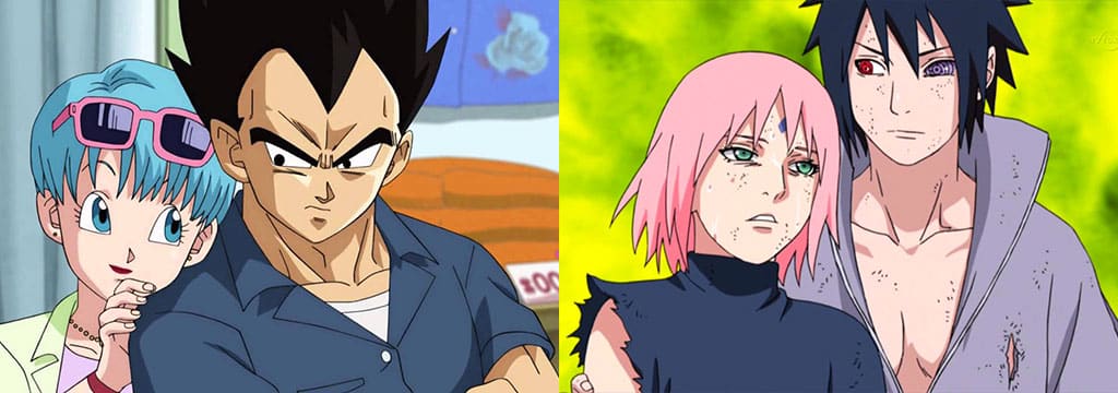 Vegeta e Sasuke bons