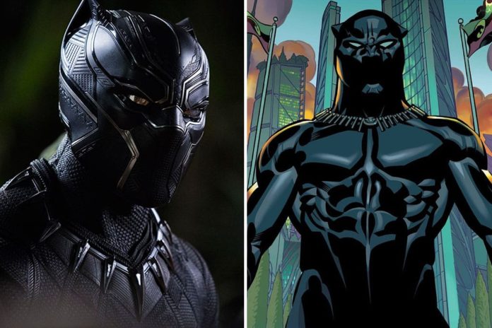 Diferenças entre os Quadrinhos e o Filme do Pantera Negra (2018)