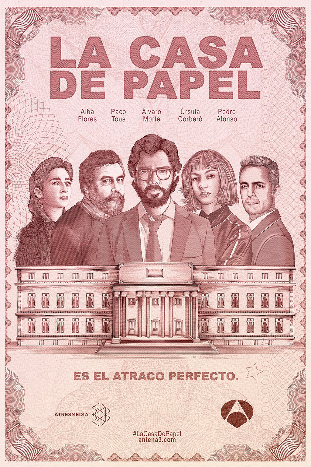 Cartaz La Casa de Papel 