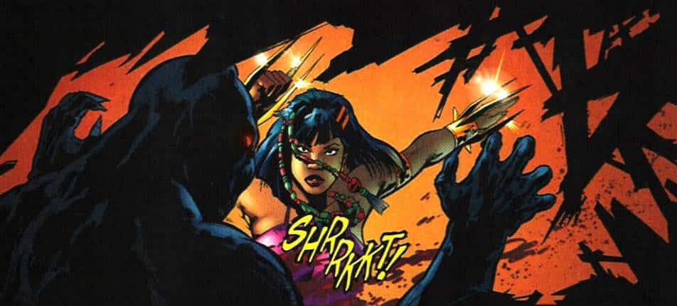 Malícia (Nakia) X Pantera Negra