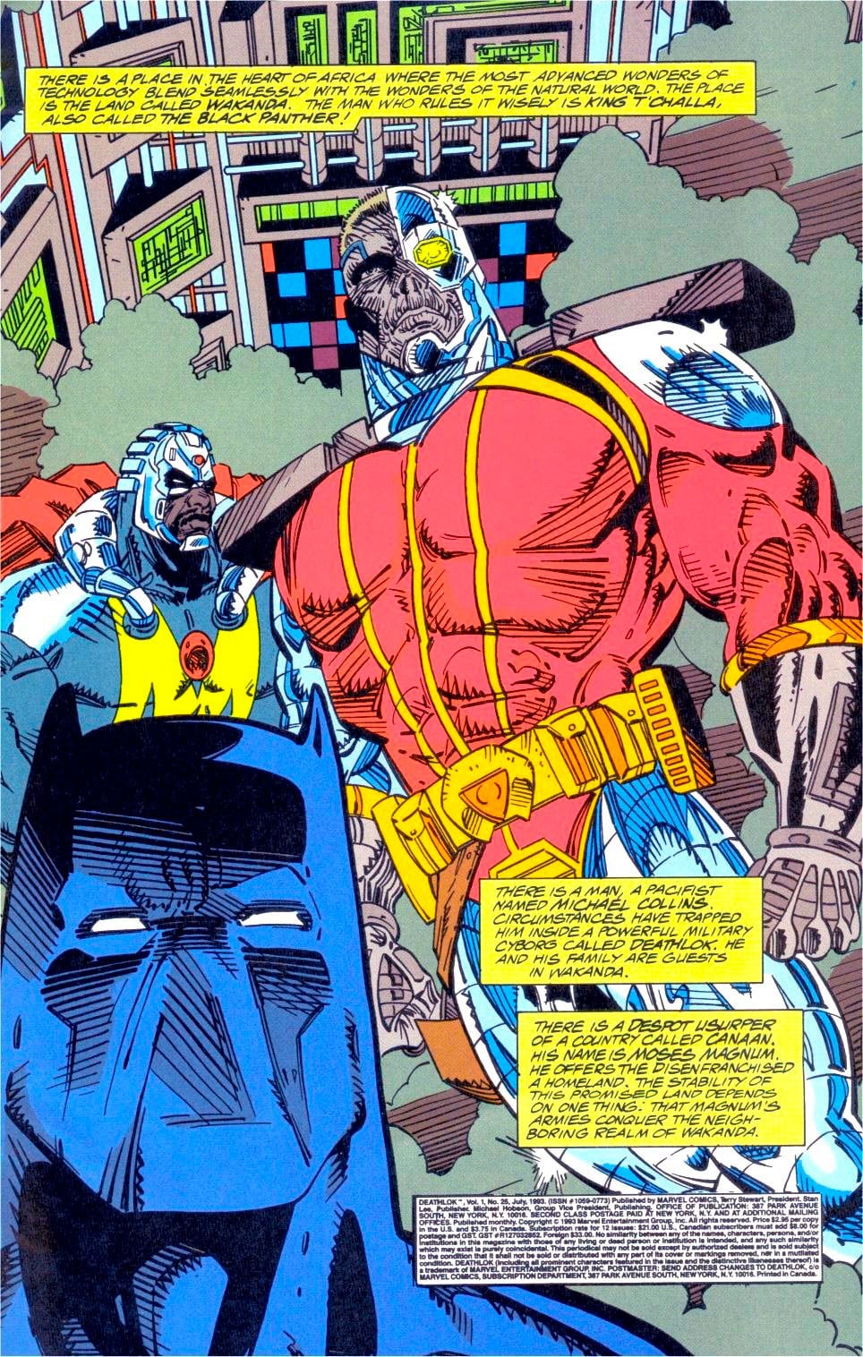Moses Magnum, Deathlok e Pantera Negra
