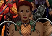 Ilustração Nakia Marvel