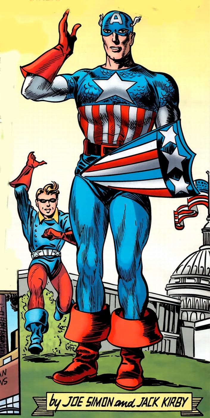 O primeiro escudo do Capitão América