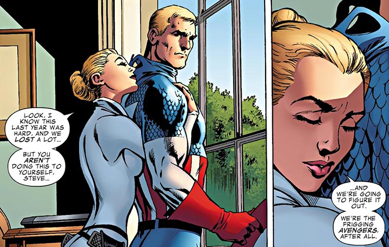 Sharon Carter e Capitão América