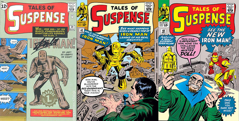 Tales of Suspense #39 #40 e #48