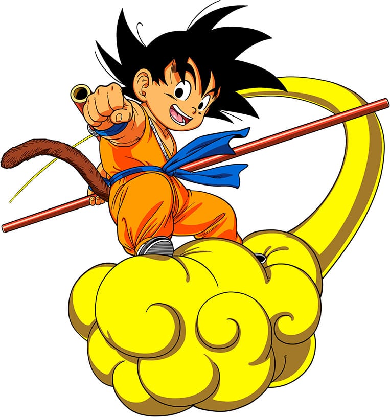 Goku Nuvem Voadora 