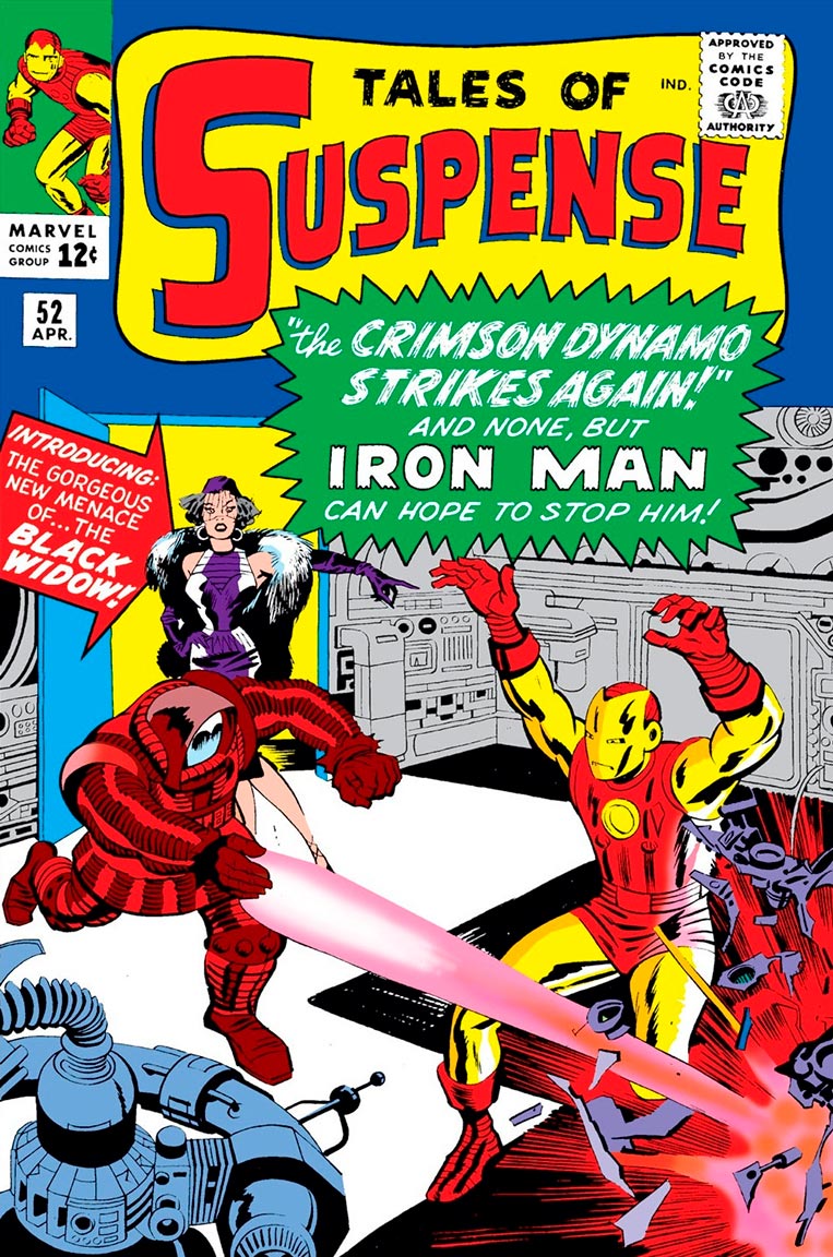 Tales of Suspense #52 - A primeira aparição da Viúva Negra
