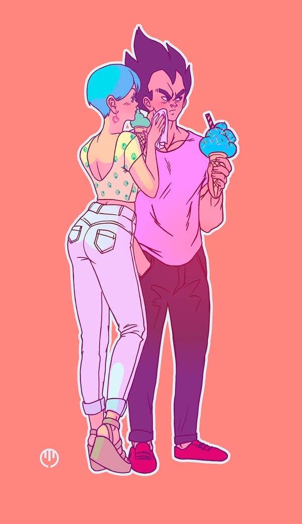 Vegeta e Bulma 13