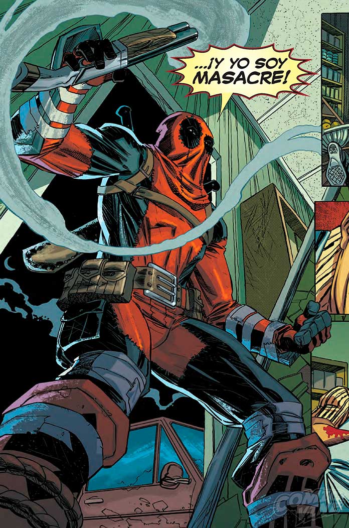 Deadpool fala espanhol