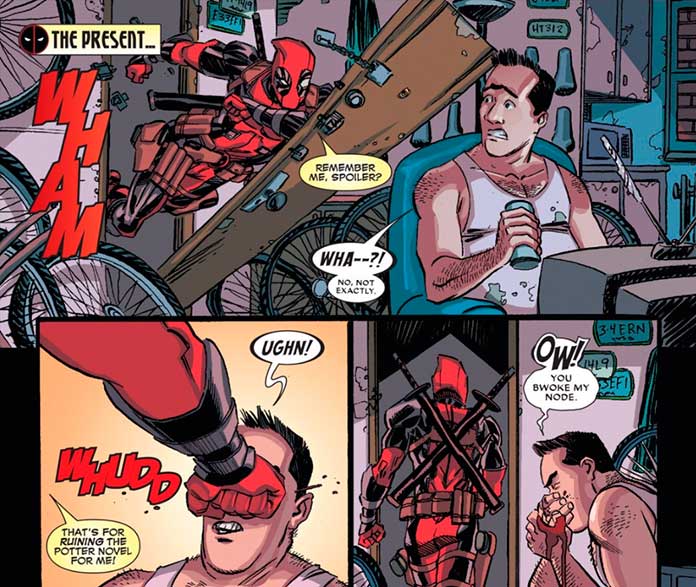 Deadpool é super fã de Harry Potter