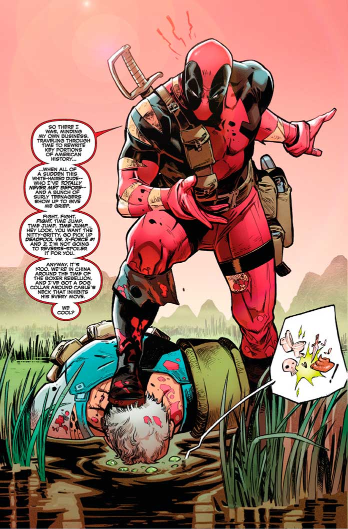 Deadpool vs Cable