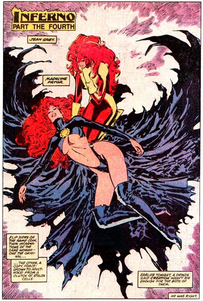 Madelyne Pryor e Jean Grey