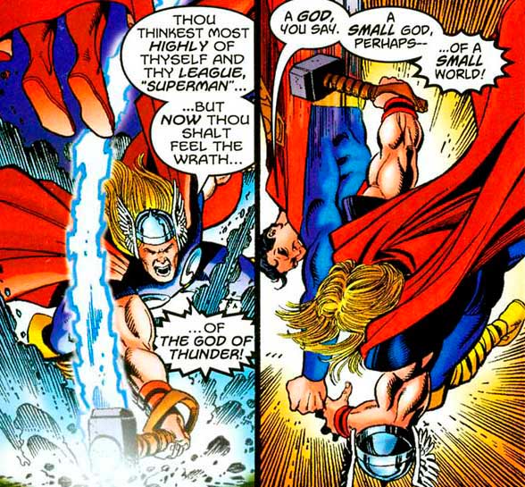 Thor vs Superman