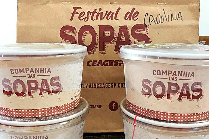 Delivery do Festival de Sopas da Ceagesp