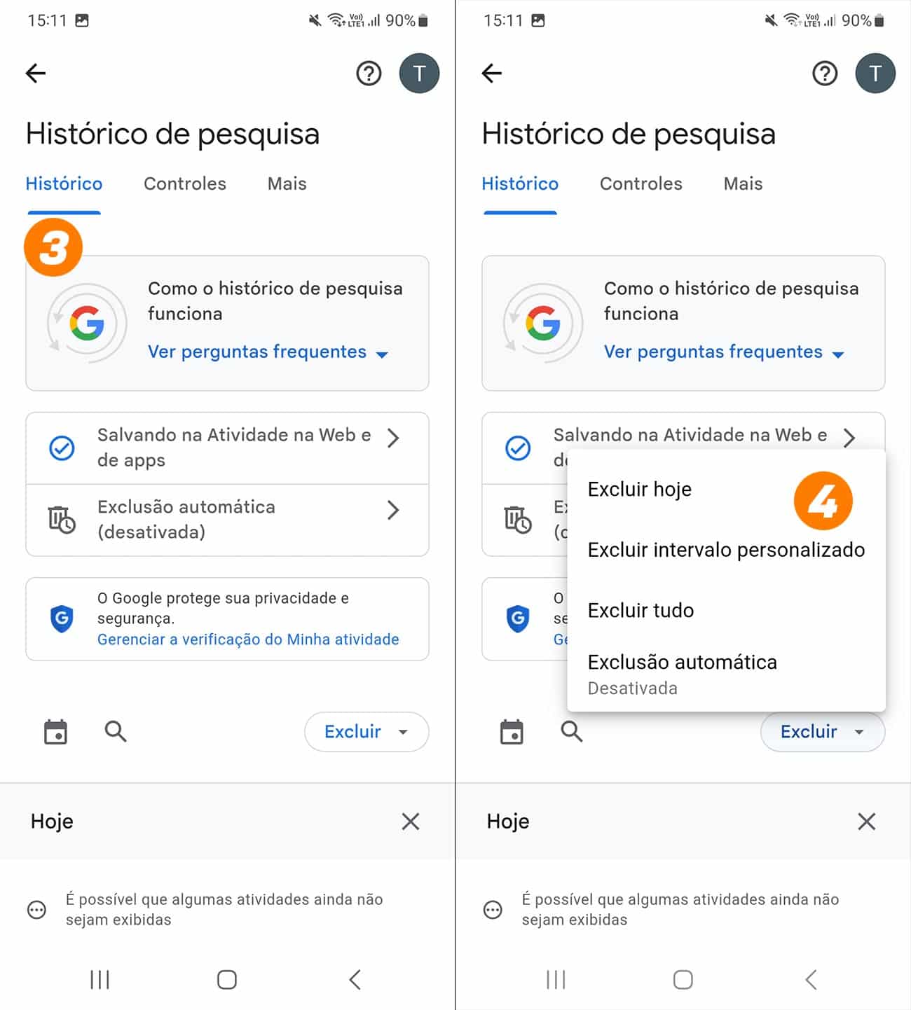 Como Apagar Pesquisas Pelo App Google 2