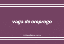 Vaga de Emprego Mídia Paulistana