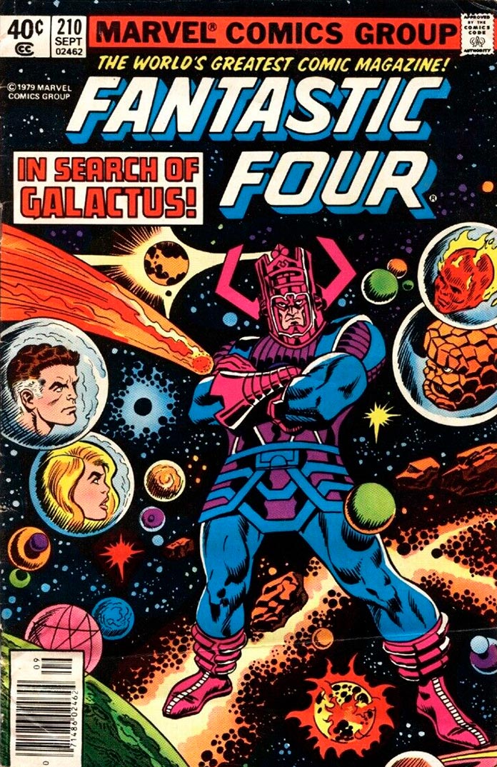 Galactus Fantastic Four Comic