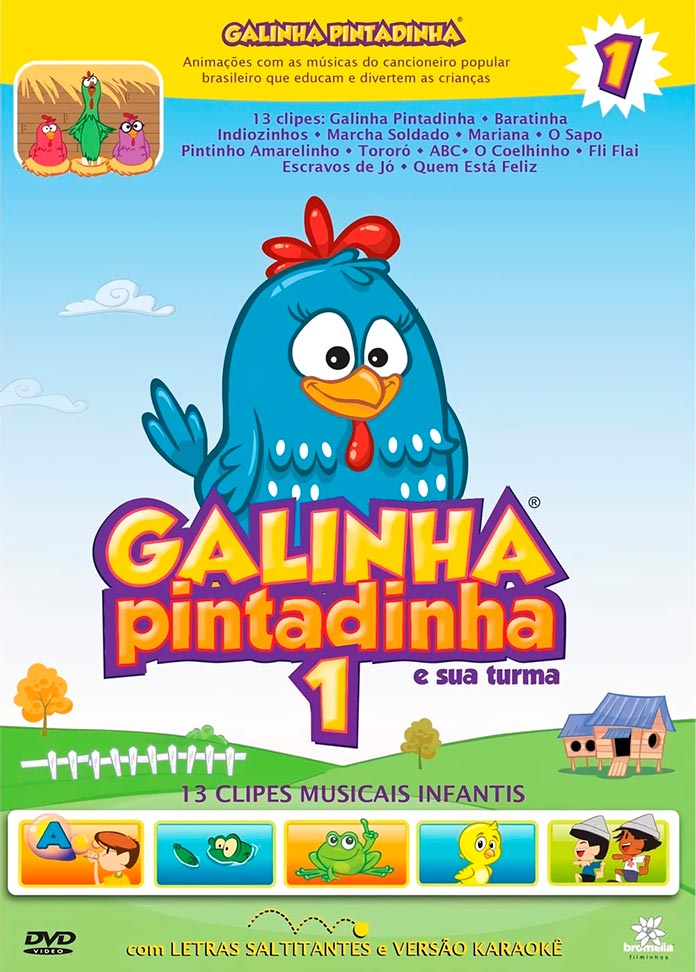 DVD Galinha Pintadinha e Sua Turma