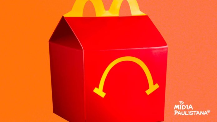 Caixinha McLanche Feliz Triste