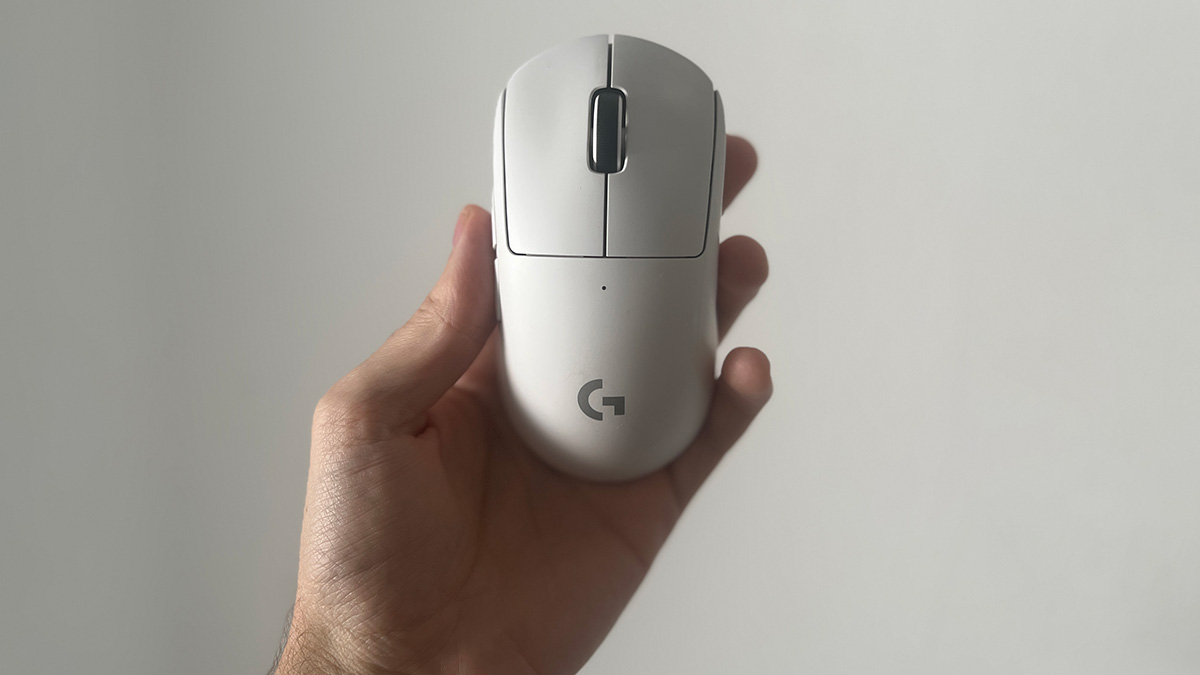 Logitech G Pro X Superlight na Minha Mão