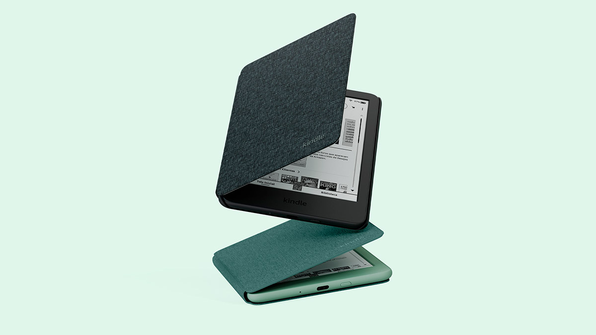 Novo Kindle com Capa