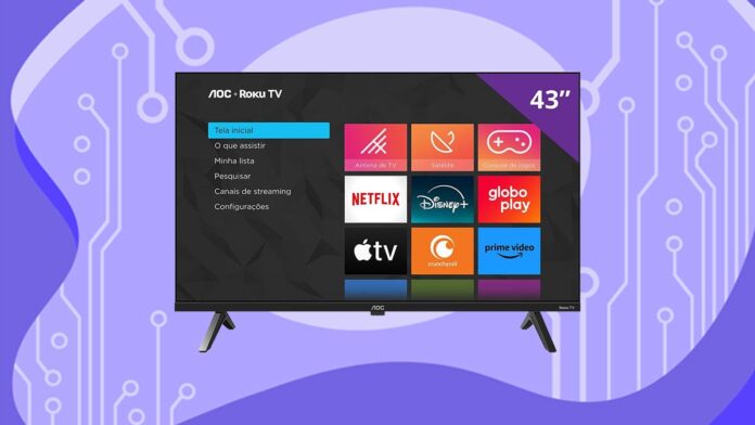 Smart TV AOC Roku 43