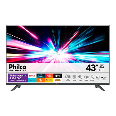 Smart TV Philco 43" Roku PTV43VA4REGB