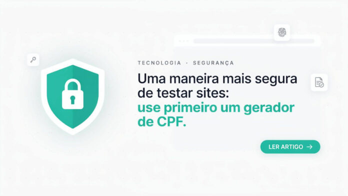 Gerador de CPF